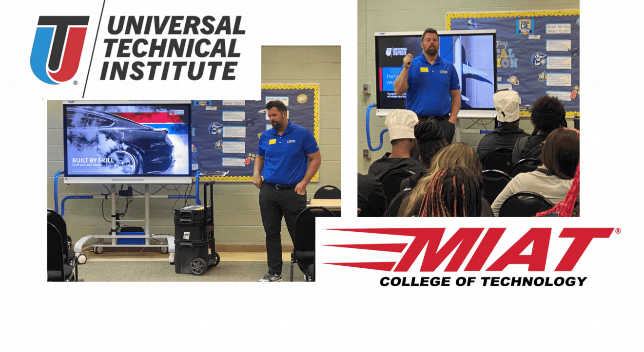 MIAT and UTI Technical Schools presenters discuss education and career options